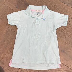 The Beaufort Bonnet Company Pastel Blue Kids Polo SIZE 5